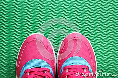 Sport shoes Stock Photo