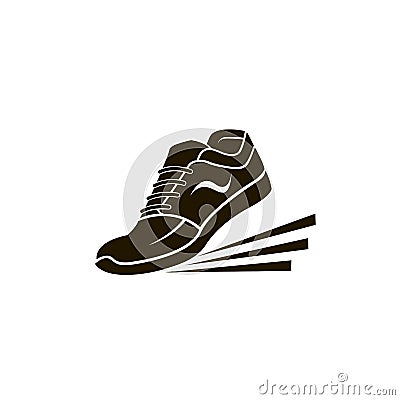 Sport shoes icon Vector Illustration