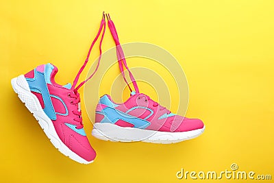 Sport shoes Stock Photo