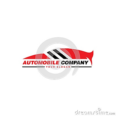 Sportcar logo vector template. Vector Illustration