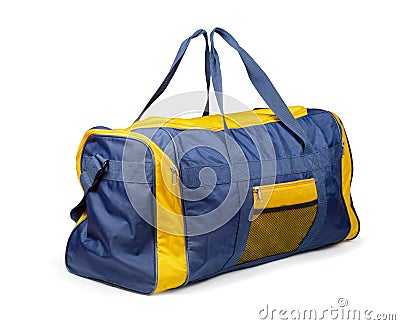 Sports bag Stock Photo