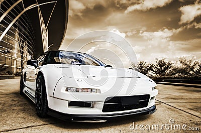 Sports Car Stock Photo