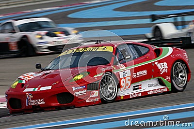 Sports Car,Ferrari F430 GT(LMS) Editorial Stock Photo