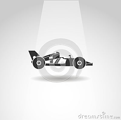 Sports car icon, simple racing Sport car icon Vector Illustration