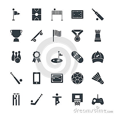 Sports Cool Vector Icons 2 Stock Photo