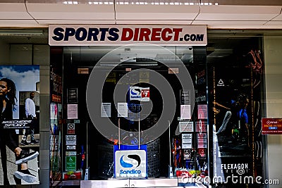 Sports Direct And JD Sports Are Potential Bidders For The Footwear Retail Chain Office Editorial Stock Photo