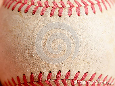 Sports Equipment old Baseball background texture Stock Photo