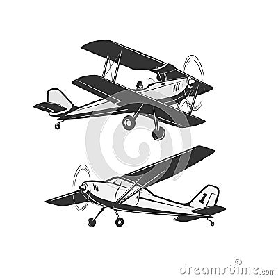 Sports, excitement and travel around the world in flight. Vector Illustration