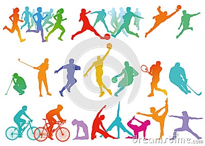 Sports and leisure Vector Illustration