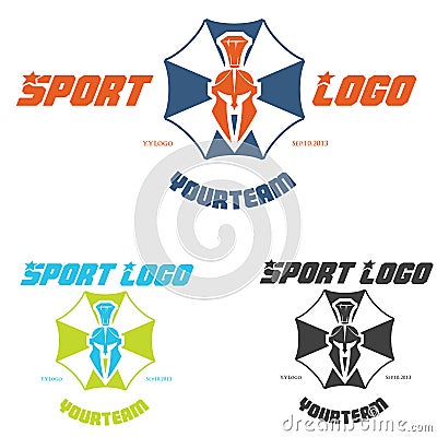 Sports Logo Stock Photo