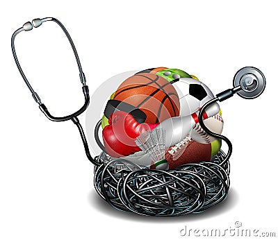 Sports Medicine Stock Photo