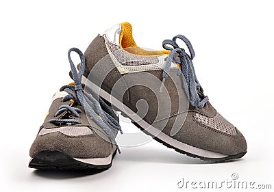 Sports shoes Stock Photo