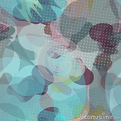 Sports Textile. Summer Fashion Camouflage. Urban Vector Illustration