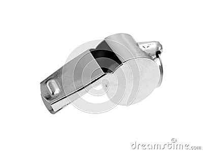 Sports Whistle Stock Photo