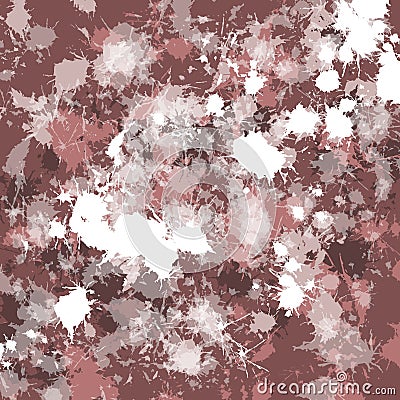 Spot background: red and white spots of different saturation Stock Photo