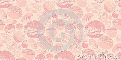 Spot and lines abstract pale color tile pattern Vector Illustration