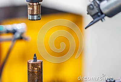 Spot welding machine Stock Photo