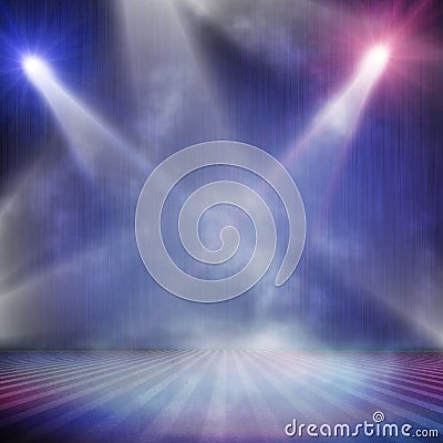 Spotlight background Stock Photo