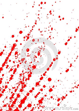 Spots of blood Stock Photo