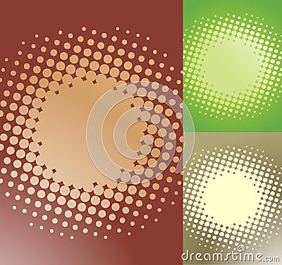 Spotted flash Vector Illustration