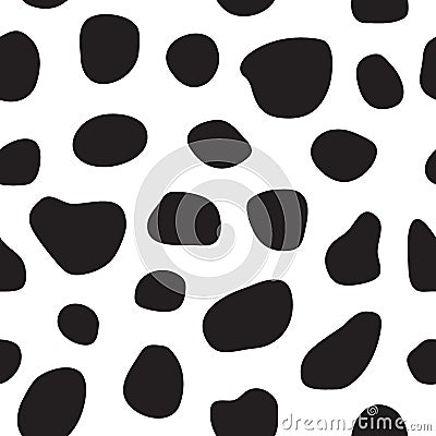 Spotty seamless pattern Cartoon Illustration