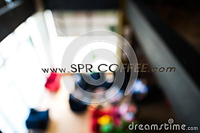 SPR Coffee Editorial Stock Photo