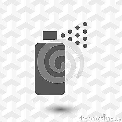 Spray icon stock vector illustration flat design Vector Illustration