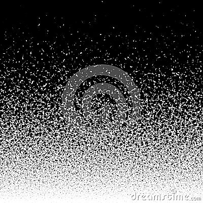 Spray paint splatter seamless Vector Illustration