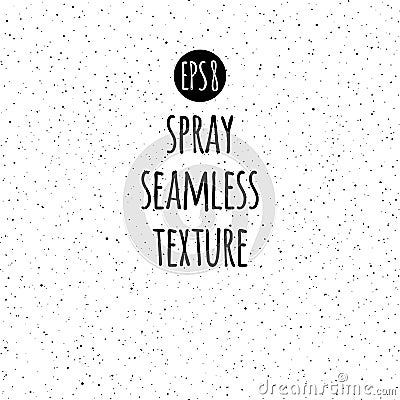 Spray, splash texture seamless vector pattern Vector Illustration