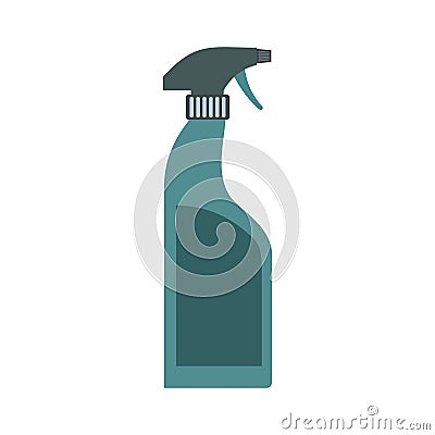 Sprayer bottle flat Vector Illustration