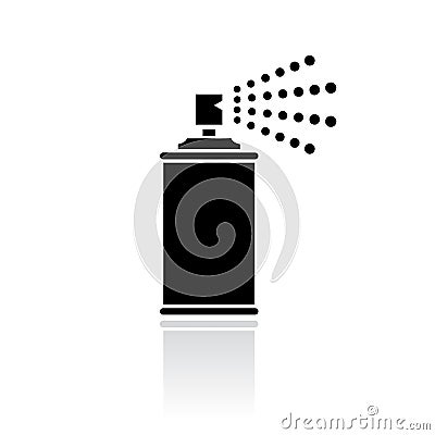 Sprayer vector icon Vector Illustration