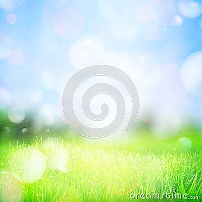 Spring abstract nature background Stock Photo