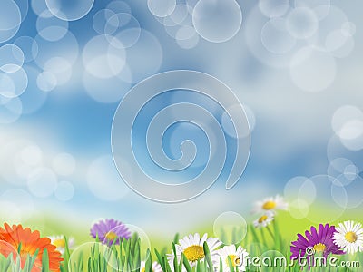 Spring background Stock Photo