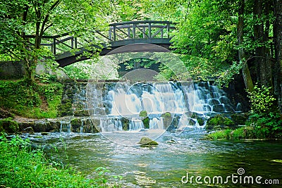 Spring of the Bosna River Stock Photo