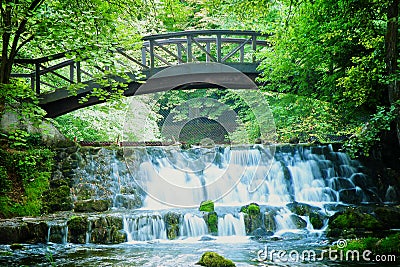 Spring of the Bosna River Stock Photo