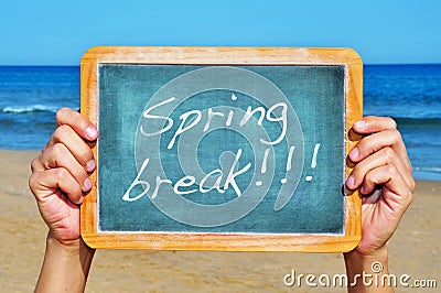 Spring break Stock Photo