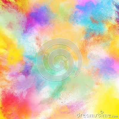 Spring colourful burst Stock Photo