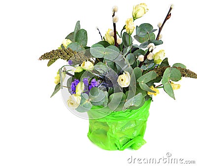 Spring Easter bouquet Stock Photo