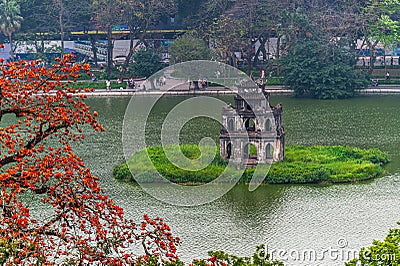 Spring in Ha Noi Stock Photo