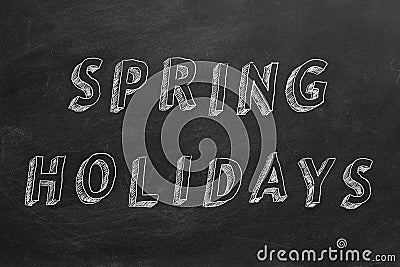 Spring holidays Stock Photo