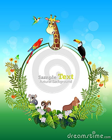 Spring jungles animal Stock Photo