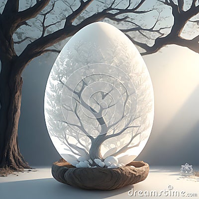 nature Easter holiday eggs day concept. Stock Photo