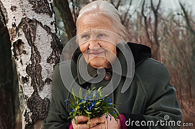 Spring portrait Stock Photo