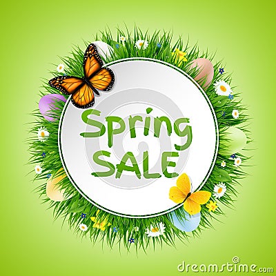 Spring Poster Vector Illustration