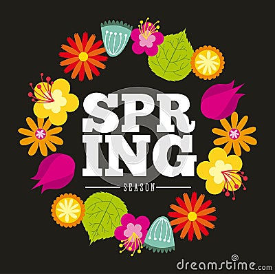 Spring season design Vector Illustration