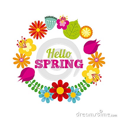 Spring season design Vector Illustration