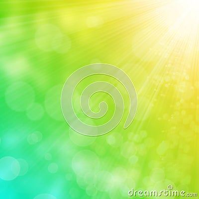 Spring or summer abstract background Stock Photo