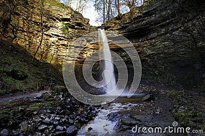 Spring Waterfalls Stock Photo