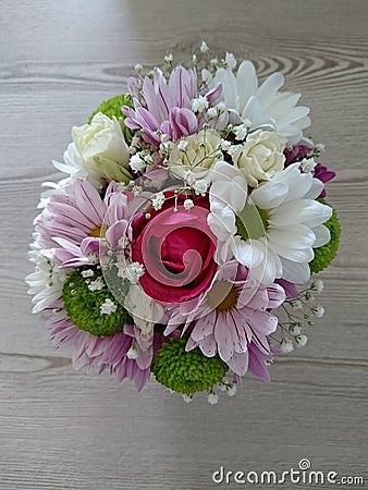 Spring wedding ideas - pastel colors Stock Photo