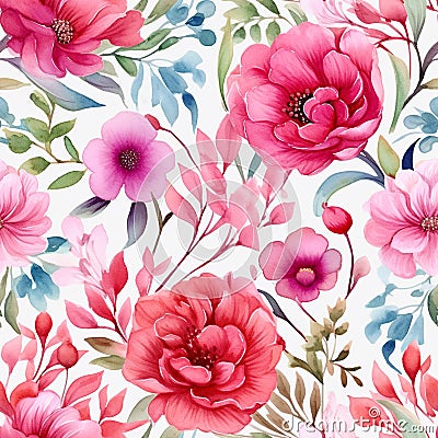 Spring whispers: floral backgrounds Stock Photo